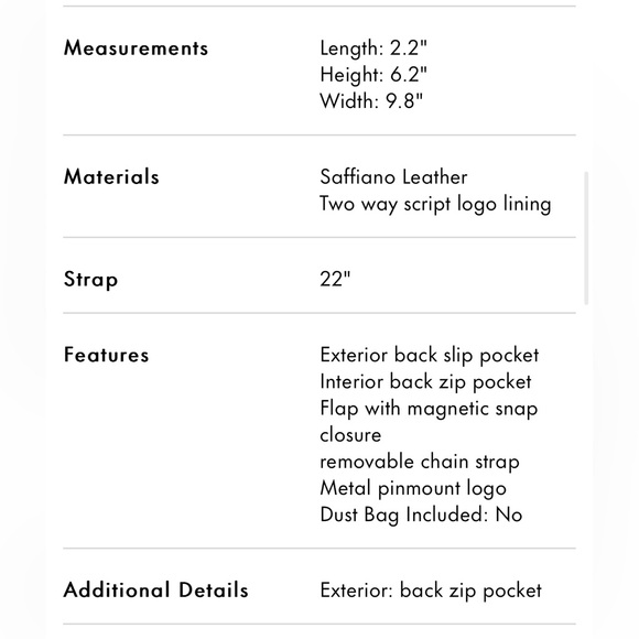 Kate Spade ♠️Handbag Madison Medium Crossbody Meringue Cream Off-White - Picture 9 of 11